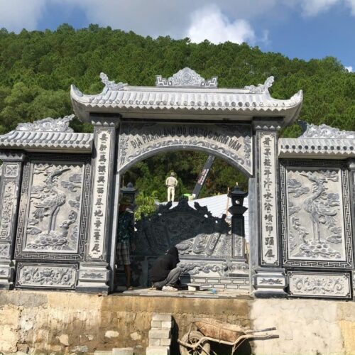 Cổng đá - Mẫu 12