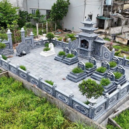Khuôn viên lăng mộ - Mẫu 03