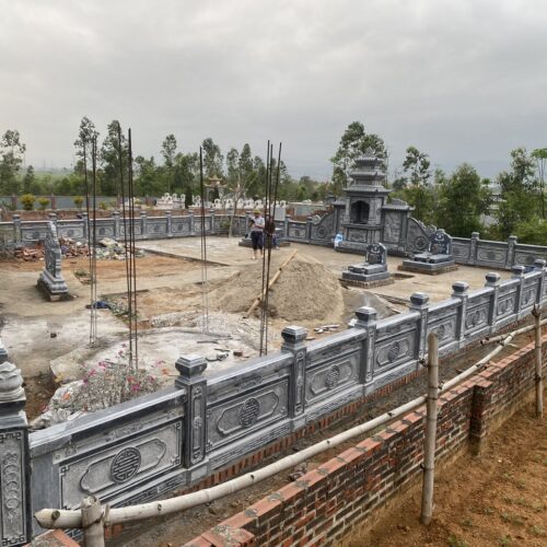 Khuôn viên lăng mộ - Mẫu 09