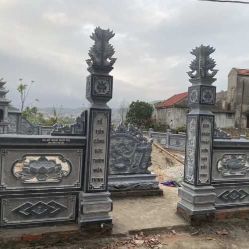 Cổng đá - Mẫu 08