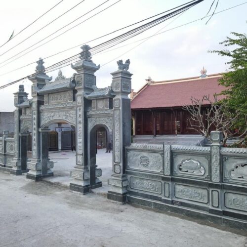 Cột đá nhà thờ - Mẫu 02