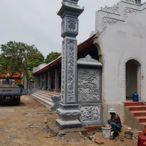 Cột đá nhà thờ - Mẫu 01