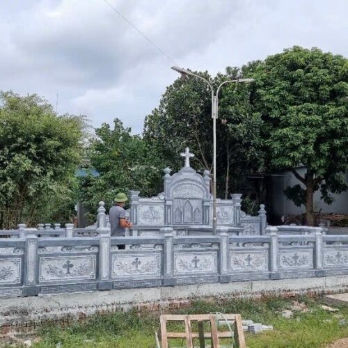 Lan can đá - Mẫu 12