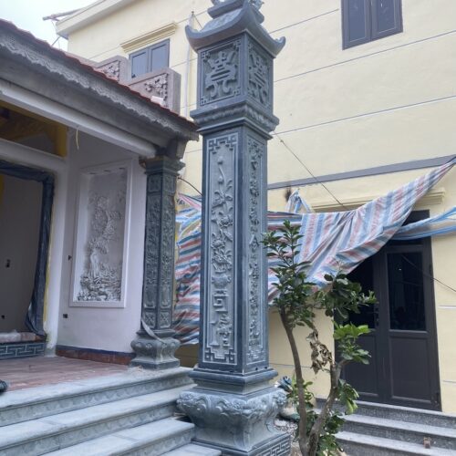 Cột đá nhà thờ - Mẫu 08