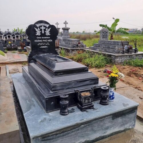 Mộ đá granit - Mẫu 07